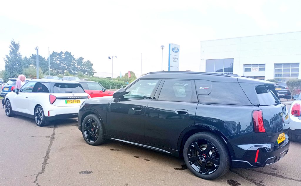 EVPuzzle's tweet image. Best drive ever from @ListersMINI Boston.   Felt more like a manufacturers launch than a dealership test

3 cars tested back to back over a 18 mile varied route, really getting to grips with the cars followed by an afternoon tea 

Test of the new #MiniAceman already booked