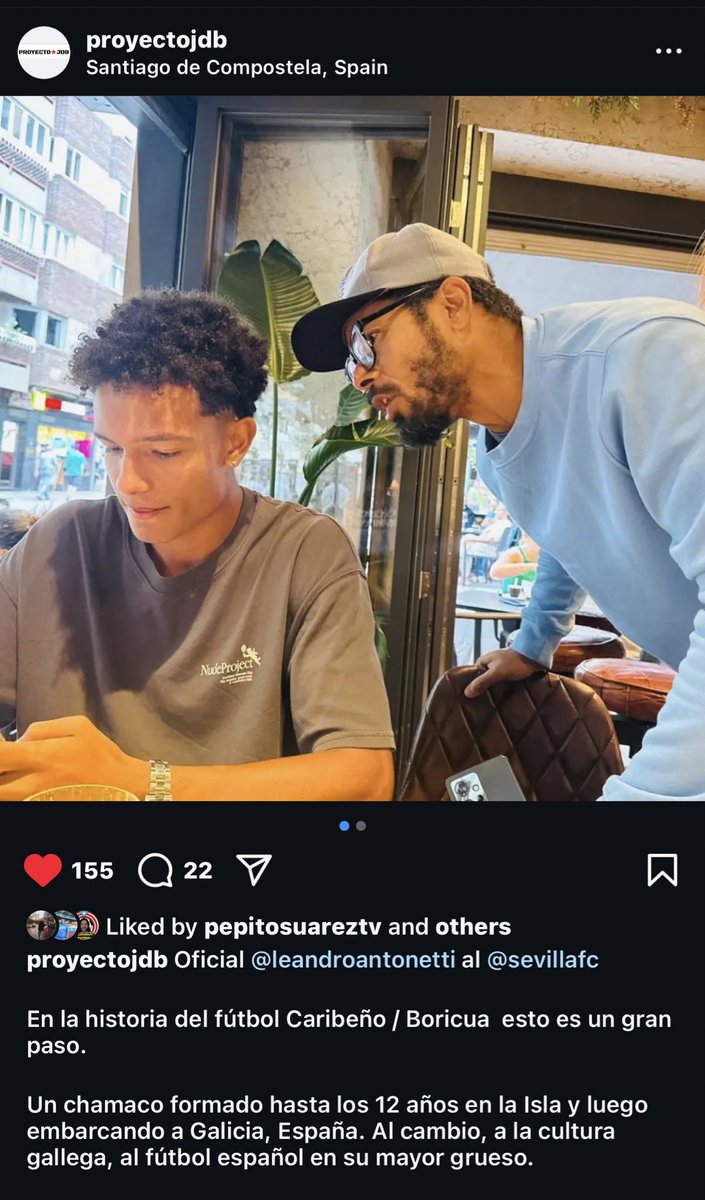 ArnaldoMarrero's tweet photo. La familia Antonetti oficializan el fichaje de Leandro por el Sevilla 🇵🇷🔥 https://t.co/CWvZjUjap1
