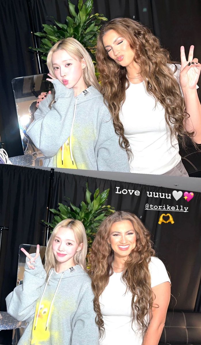 beuxtyf's tweet image. meet tori kelly 🫶🏻😍