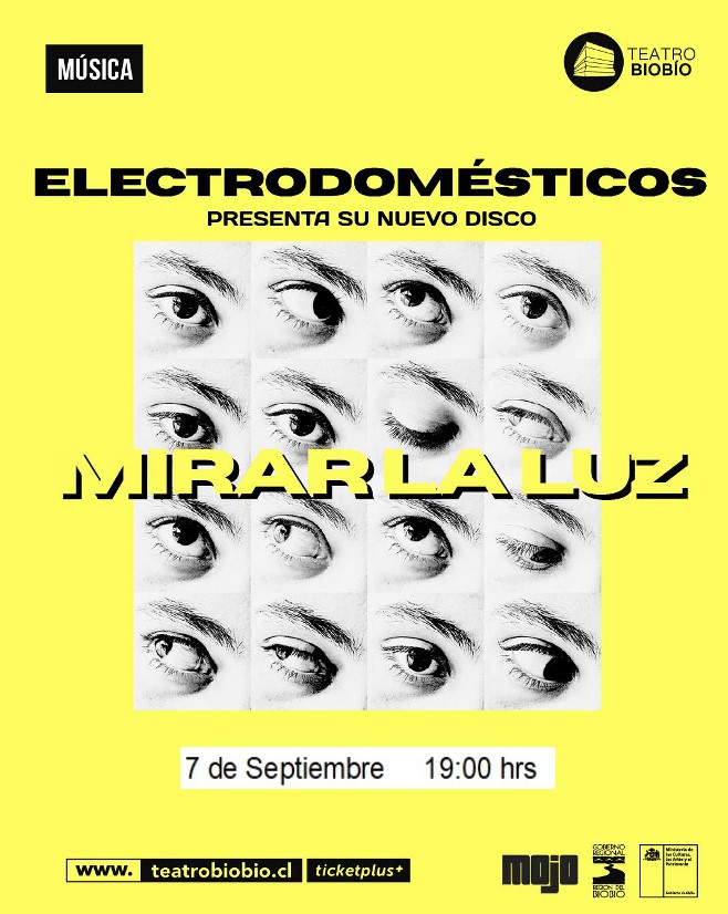 Amigas y amigos de Concepción!
Muy entusiasmados por acá con la presentación de nuestro disco, Mirar la luz, en el Teatro Bío Bio!
Nos acompañarán invitados de Concepción en este increíble teatro que invita a entusiasmarse con la puesta en escena.  Nos vemos!
Música!