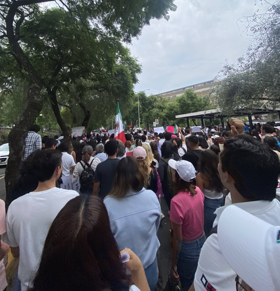 garza_onofre's tweet image. “Estudiante consciente se une al contingente”

“Si el pueblo se informa no pasa la reforma”

 “Profesor consciente se une al contingente”

“Se ve se siente la UNAM está presente”

“Carrera judicial orgullo nacional”