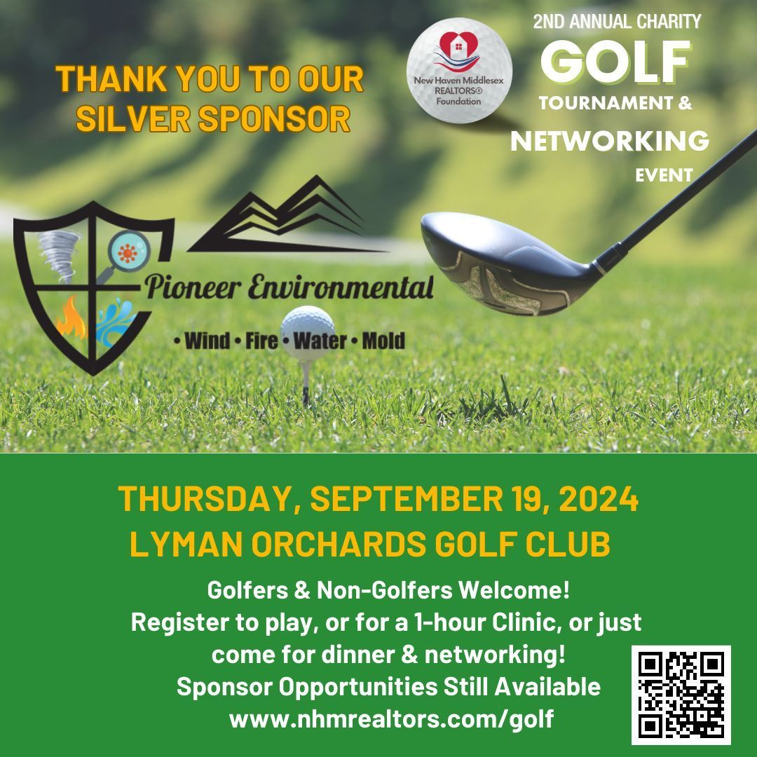 Thank you Pioneer Environmental for supporting the NHMR Foundation Golf Tournament! Even if you don't golf, there are lots of ways you can participate.  For details, go to buff.ly/44R5Bhc