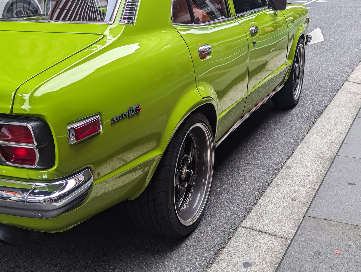 Simmons_Wheels's tweet photo. Mazda RX3 💚💚
Please Tag Owner
#Mazda #sydney #sydneycbd #rx3 #mazdarx3 #RX3coupe #carspotting #rotangklan #Rotary #rotaryenginee #jdmclassic #mazdaclassic #mazdarotary #mazdajdm #nopistons #jdm #jdmgram #jdmcarss #jdmculturee #rotarypower #rotarylife https://t.co/cK5zc4BjSt