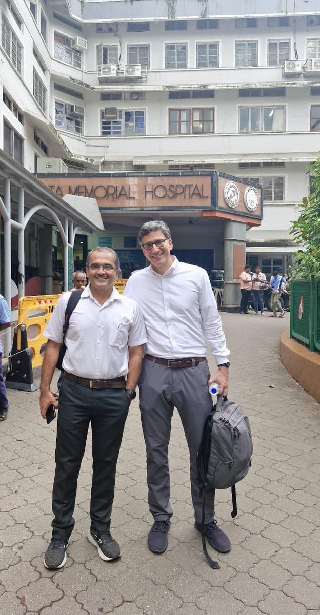 Vedang Murthy (@vedangmurthy) on Twitter photo When friends visit us we make them work hard and fast, <a href="/RadOncTMC/">TMC Radiation Oncology</a> style!
And when they are as special as <a href="/Xristodouleas/">John Christodouleas</a> they get the full treatment at <a href="/TataMemorial/">Tata Memorial Hospital</a>
Its been a pleasure to have you John. Residents were thrilled to present their work to you and get feedback. ๐ When friends visit us we make them work hard and fast, <a href="/RadOncTMC/">TMC Radiation Oncology</a> style!
And when they are as special as <a href="/Xristodouleas/">John Christodouleas</a> they get the full treatment at <a href="/TataMemorial/">Tata Memorial Hospital</a>
Its been a pleasure to have you John. Residents were thrilled to present their work to you and get feedback. ๐
