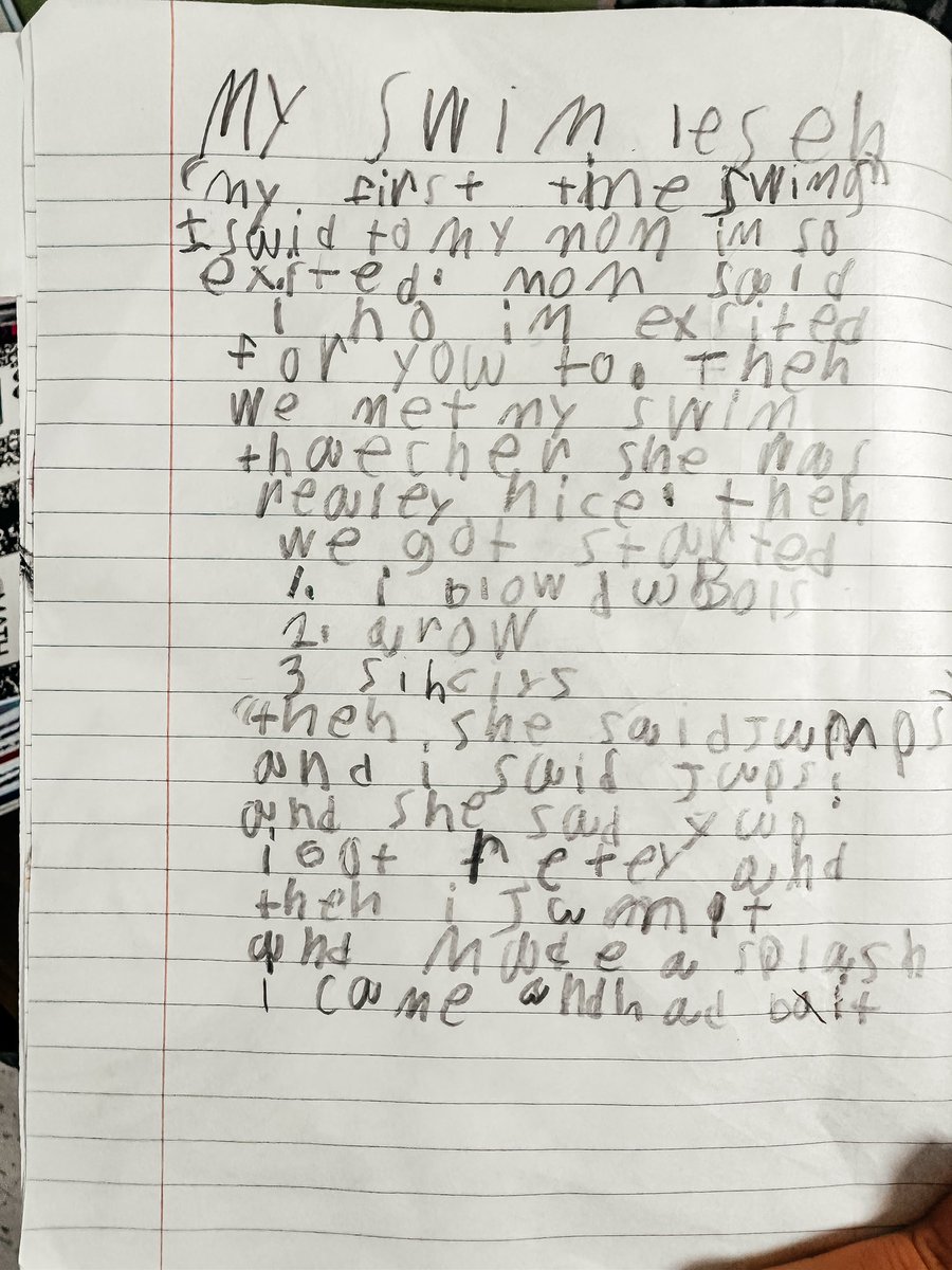 mrsjohnston0117's tweet image. These writers gonna write!! Started with their “Neighborhood Map of Memories” and today they circled a specific moment on their map to write about. I had several brave students end our block by sharing their story so far 💙❤️ @nisd @nisdelemelar #thirdistheword @NISDFranklinES