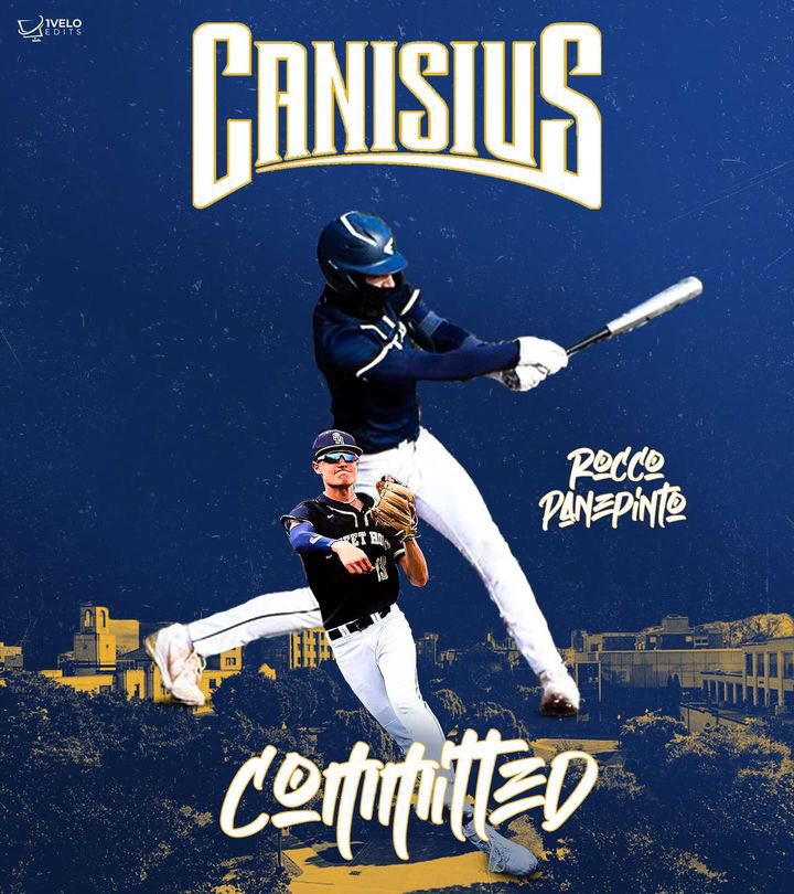 Rocco Panepinto (@panepinto_rocco) on Twitter photo I am proud to announce that I have committed to Canisius University. I would like to thank my family for their support and <a href="/5_Derek/">Derek Dunstan</a> for making this opportunity possible. Go Griffs! <a href="/GriffsBaseball/">Canisius Baseball</a> I am proud to announce that I have committed to Canisius University. I would like to thank my family for their support and <a href="/5_Derek/">Derek Dunstan</a> for making this opportunity possible. Go Griffs! <a href="/GriffsBaseball/">Canisius Baseball</a>