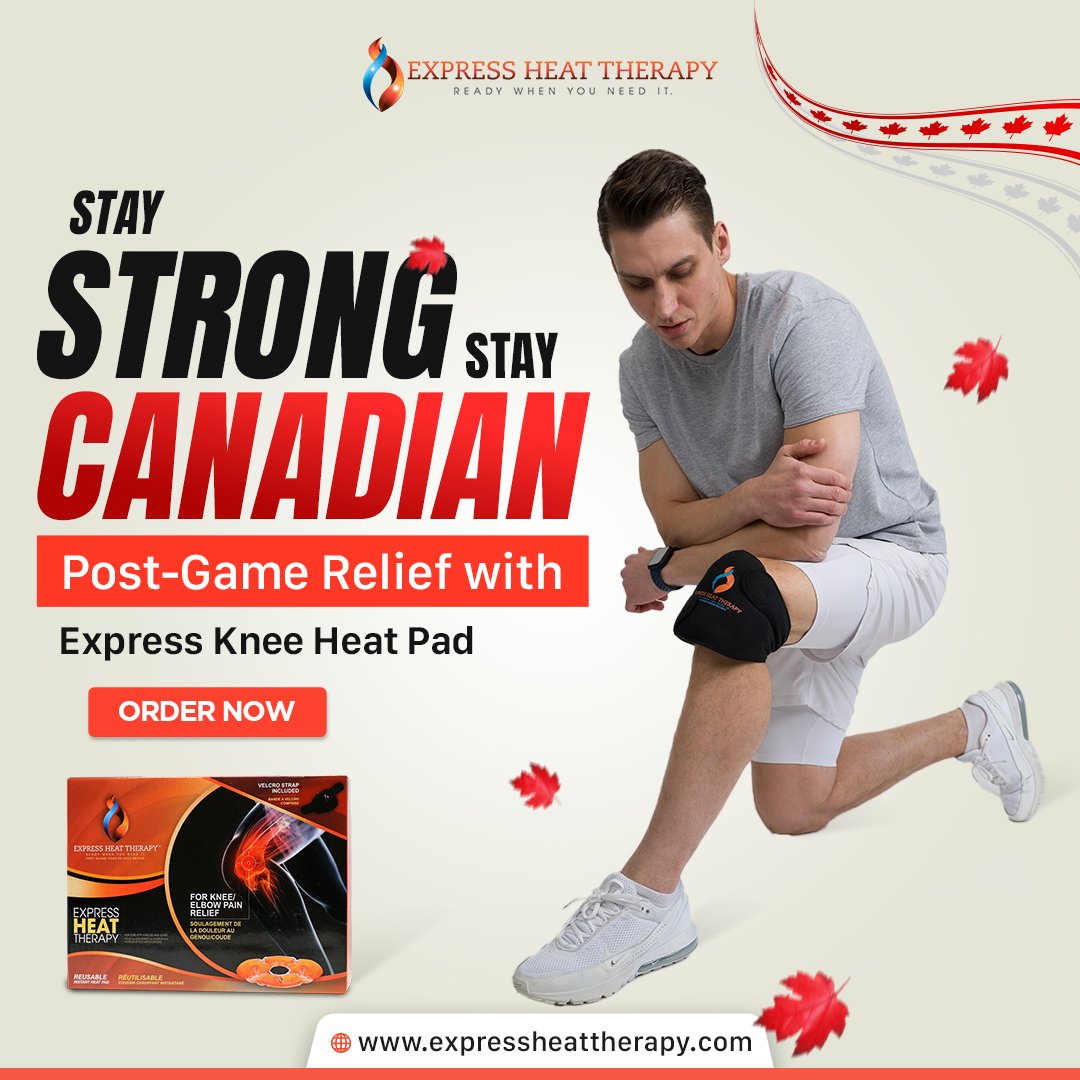 ExpsHeatTherapy's tweet image. 🏅 Winning Tomorrow Starts Today 🏅
Our Express Knee Heat Pad is for champions. 🌟 Tailored support soothes muscles and boosts recovery, helping you bounce back stronger. Thrive with us! 💪🔝
#PostGameRecovery #AthleteCare #ExpressHeatTherapy