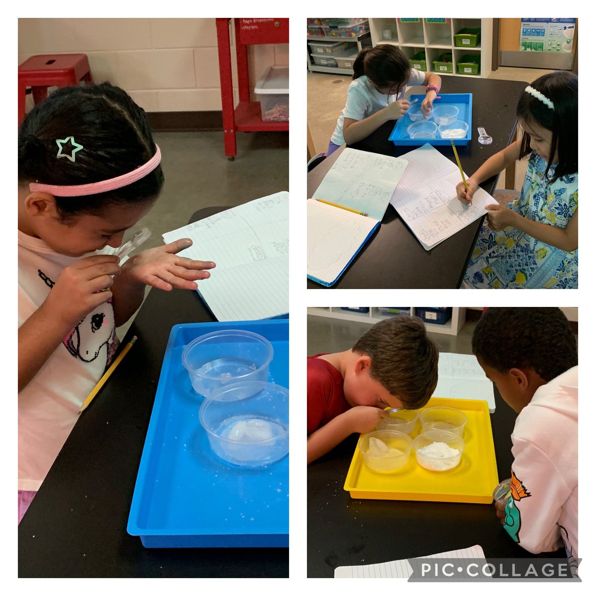 susannecoulter3's tweet image. @EastSide_CCSD 1st graders investigate precipitation 🌧️ @cobbscience