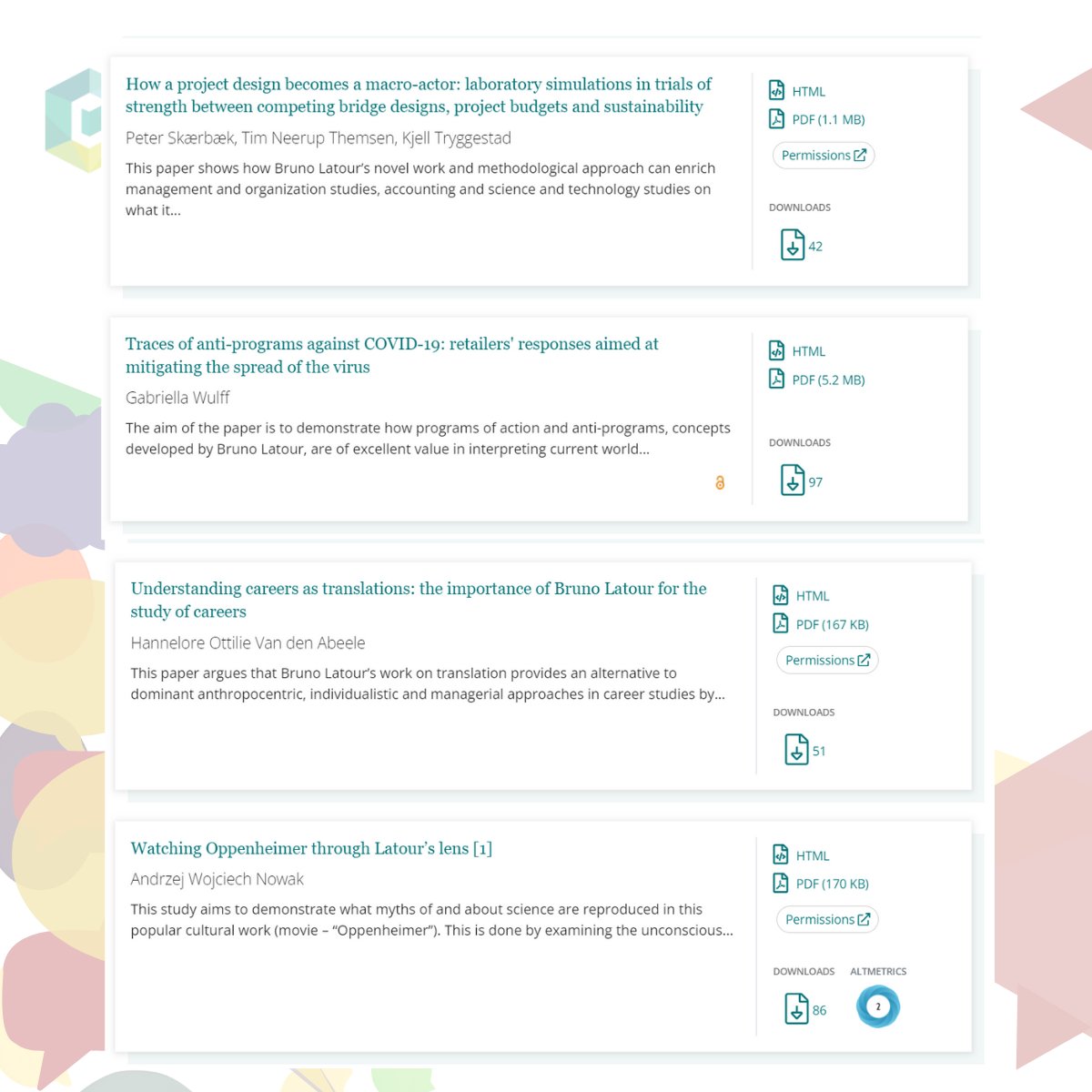 QROM: An International Journal tweet media