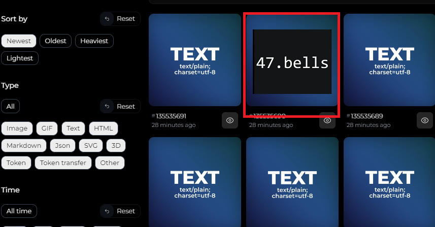 OnlyWithCrypto's tweet photo. I would like this view 

#Bellscoin #Bells $Bel @NintondoWallet #bell20 https://t.co/Z9mn1kJDz4