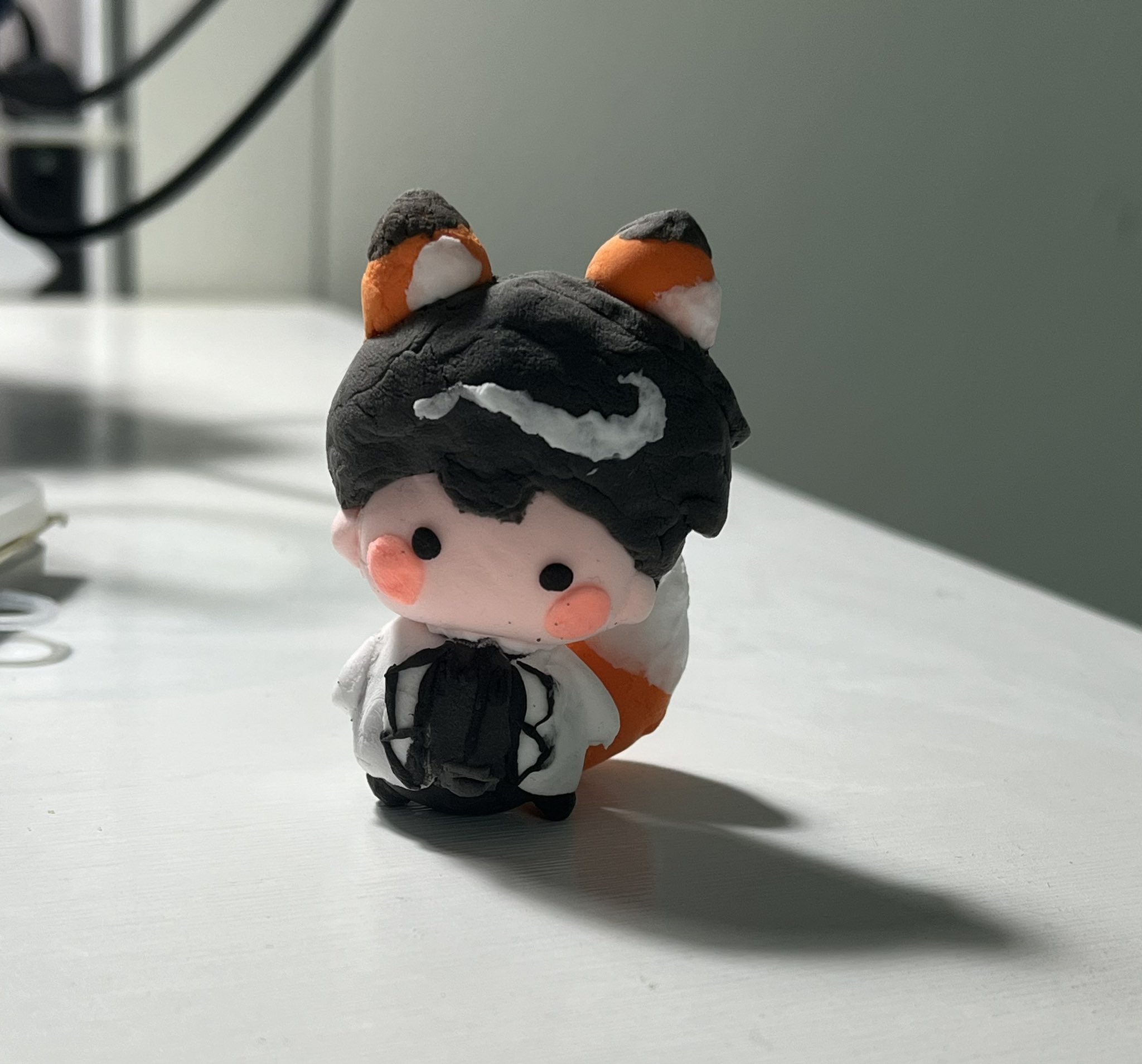 A . ࣪𖤐 TefficientTerry on X: i made foxja from orv out of clay, design  from lovely @baobeisoft its my first time and this took 3 days WITHOUT  tools, but anything for