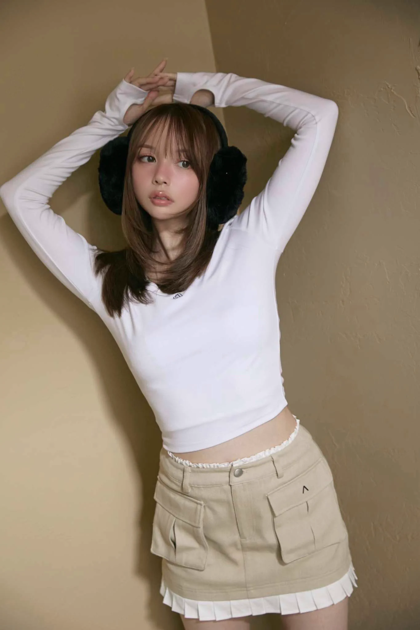 andmary в X: „Mary tops set color multi ¥13200-tax in ベロアの巾着