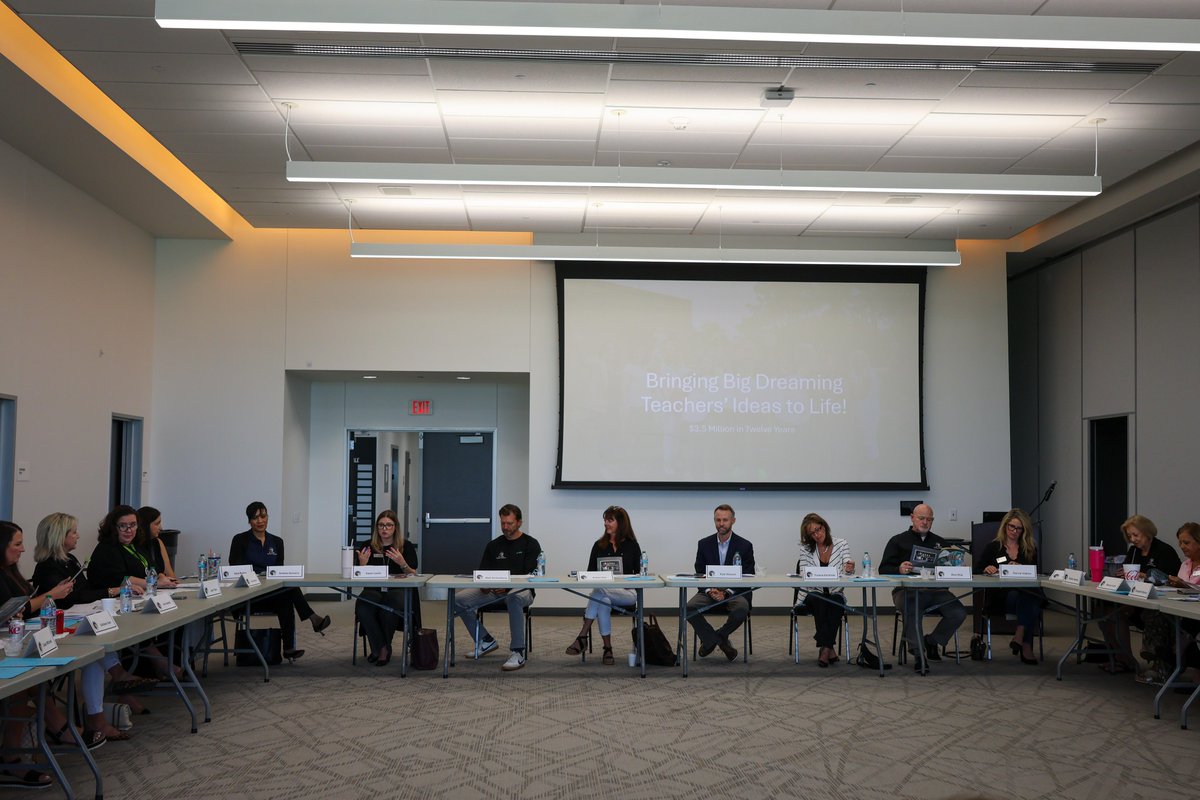 KatyISDEdFound's tweet photo. Today, new and returning Katy ISD representatives and board members united for our annual Education Foundation Board of Directors meeting. The morning was filled with collaboration, shared vision, and a strong commitment to supporting Katy ISD Inspiring Imagination Teacher Grants https://t.co/gDkADQWyaN