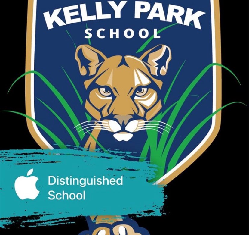 Kelly Park School has been recognized by Apple as a distinguished school for inspiring, imagining, and impacting
teaching and learning through continuous innovation! #AppleDistinguishedSchools