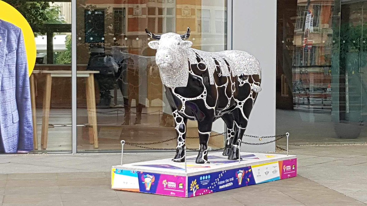 Lovely afternoon catching up with Rob and Lizzie from uni. Lunch, exploring the covered market, more Ox Trail spotting and a climb up Saxon Tower with some good views before a drink at The Plough Inn 😎 thank you for a great afternoon 😊