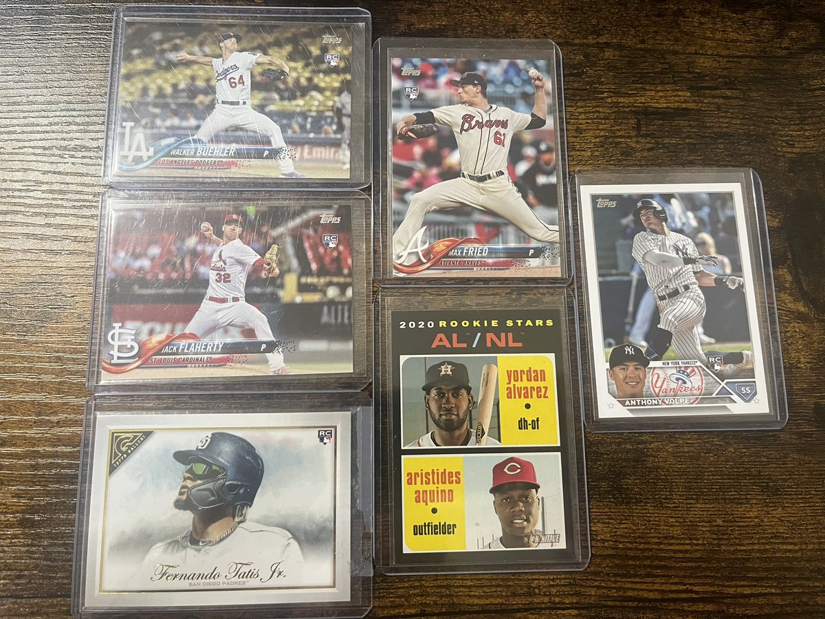 VASPTCards's tweet image. Assorted Rookie Lot - $10 obo - $1 pwe $4 bmwt