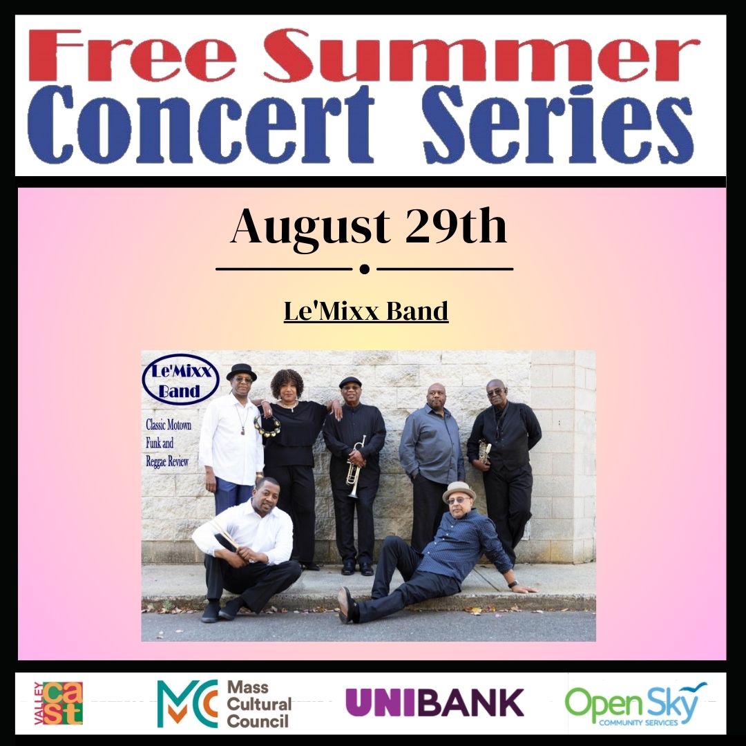 Join us this Thursday for an evening of live music, good vibes, and great company. Featuring Le'Mixx Band! 🎶See you there! #concert #music 

⏰ 6:00 PM - 8:00 PM 
📅 Thursday, August 29th 
📍 60 Douglas Road, Whitinsville, MA
Singh Performance Center
