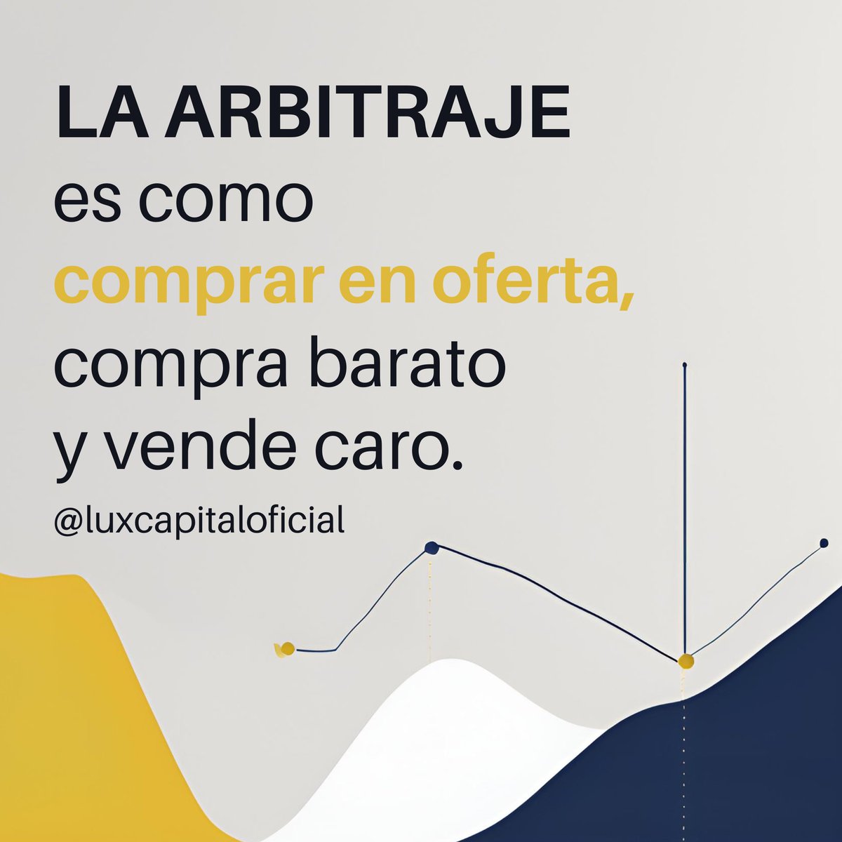 ¡Eso es exactamente lo que hacemos con la arbitraje de divisas y mercados!

Con Lux Capital, es fácil y seguro. 

Nuestra tecnología encuentra las mejores oportunidades para ti. 🚀

lux.capital

#LuxCapital #ArbitrajeDeDivisas #Inversiones #Dólar #OfertasDeMercado