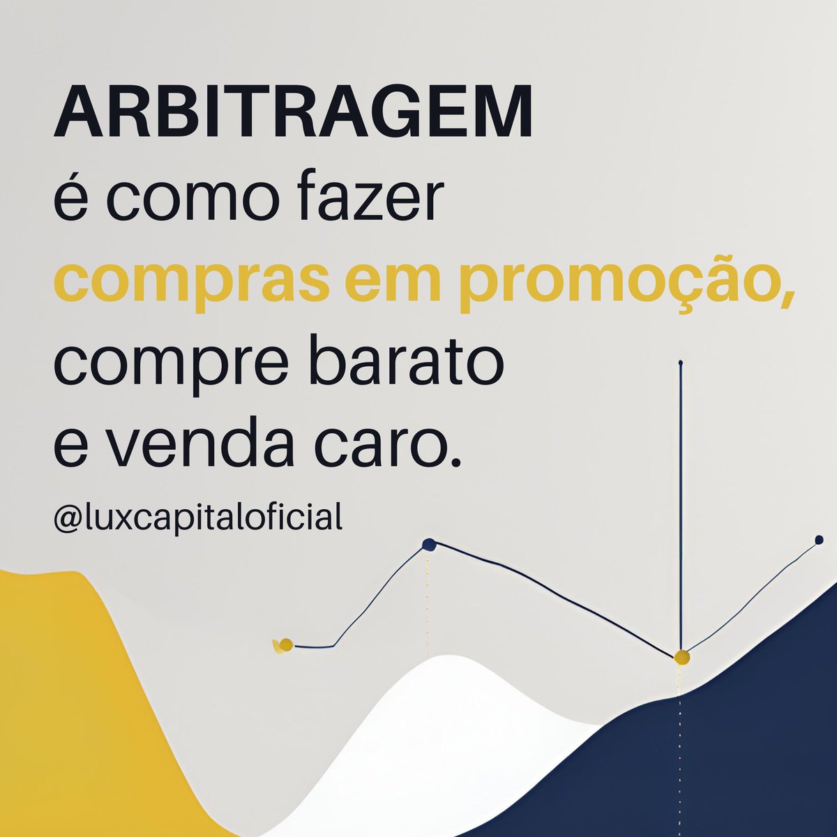 É isso que fazemos com a arbitragem cambial, só que com moedas e mercados!

Nossa tecnologia encontra as melhores oportunidades para você. 🚀

lux.capital

#LuxCapital #ArbitragemCambial #Investimentos #Dólar #PromoçõesDeMercado #GanheMais