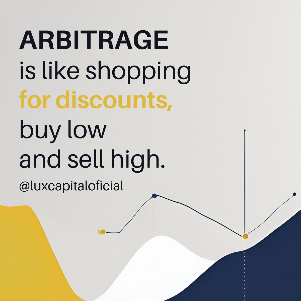 That’s exactly what we do with currency and markets through arbitrage!

With Lux Capital, it’s easy and secure. Our technology finds the best opportunities for you. 🚀

lux.capital

#LuxCapital #CurrencyArbitrage #Investments #Dollar #MarketDiscounts #EarnMore