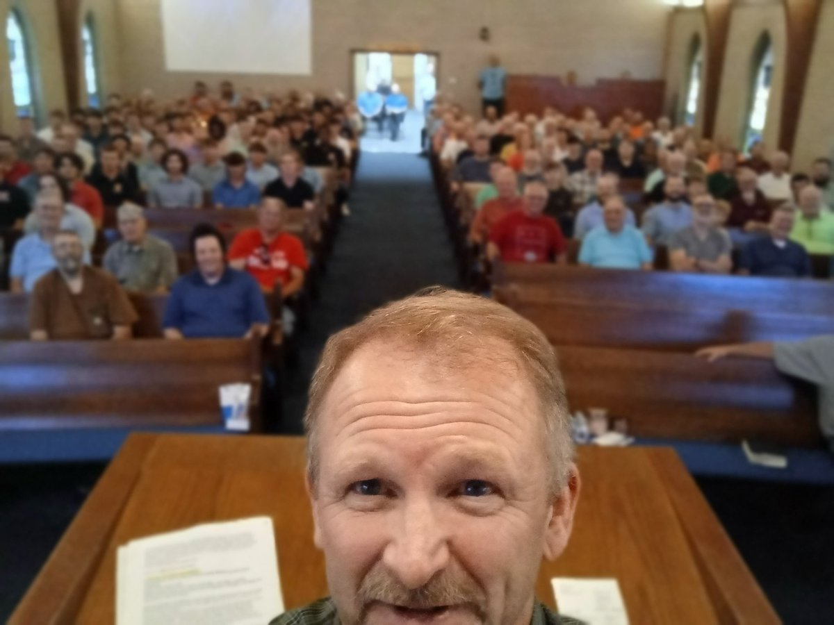 Rusty Stroupe (@rustystroupe) on Twitter photo Honored to share with this group of over 200 men Tues. night at Amherst Baptist, including entire <a href="/CVCCBaseball/">CVCC Baseball</a> team. #BeAMansManInGodsEyes Honored to share with this group of over 200 men Tues. night at Amherst Baptist, including entire <a href="/CVCCBaseball/">CVCC Baseball</a> team. #BeAMansManInGodsEyes