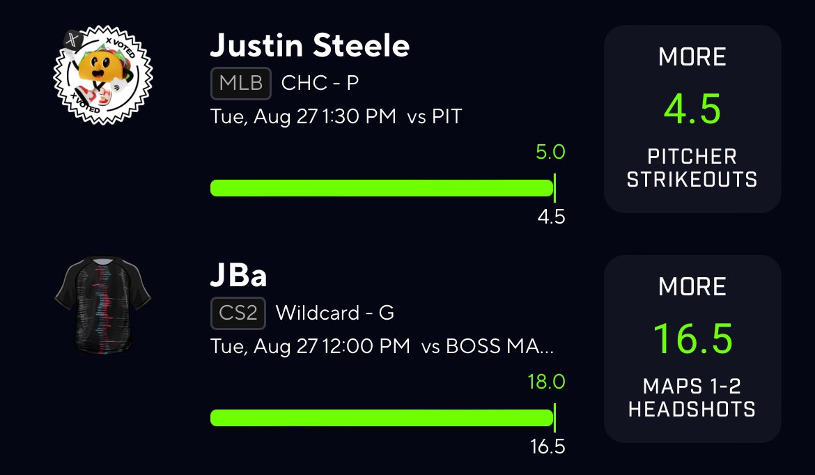 KarnageBETS's tweet photo. Swept Taco Tuesday and hit a 6 leg parlay a few days ago

Come and join a free community of bettors / gamers @DeepContactGG

 https://t.co/d2X8XClm06 https://t.co/2LSknMarzR