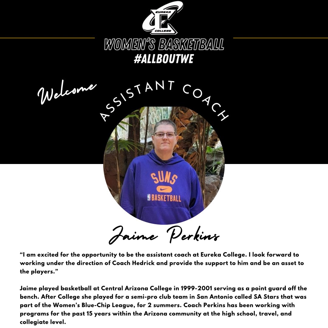 coachhedrickjr's tweet photo. 2024-2025 Eureka WBB Support Staff

“the ability to hire Coach Perkins, Coach Sims, and athletic department wide hire of Coach Mike as a strength coach will transform our program!”

“It was important that We hire individuals that add value to our student athletes and we believe 3 Home runs were just hit!”
@CoachAverySims