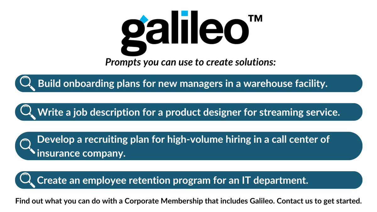 Galileo doesn't just source material from our research library. It actually produces the work you need using that research. This tech saves you time, expands your ability to contribute to the business, &amp; unlocks a world of solutions. Learn more. 
hubs.ly/Q02MN4zv0

#hr
