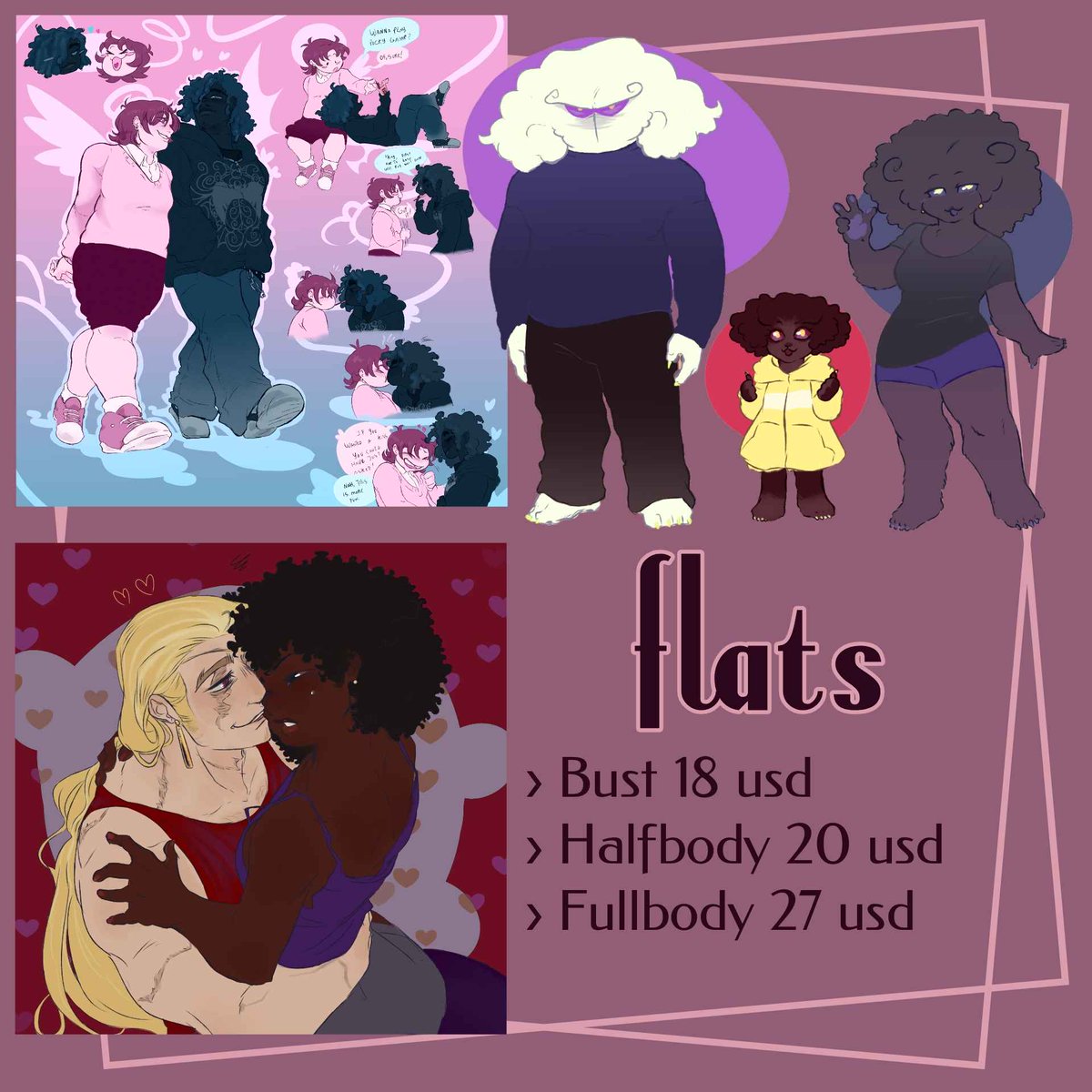 rawrmoona's tweet image. Updated comission sheet! Any extra details pls contact me in DMS.
+I also do NSFW art.
I accept payment thro Paypal, but for my brazilian fellas I accept pix too &lt;3