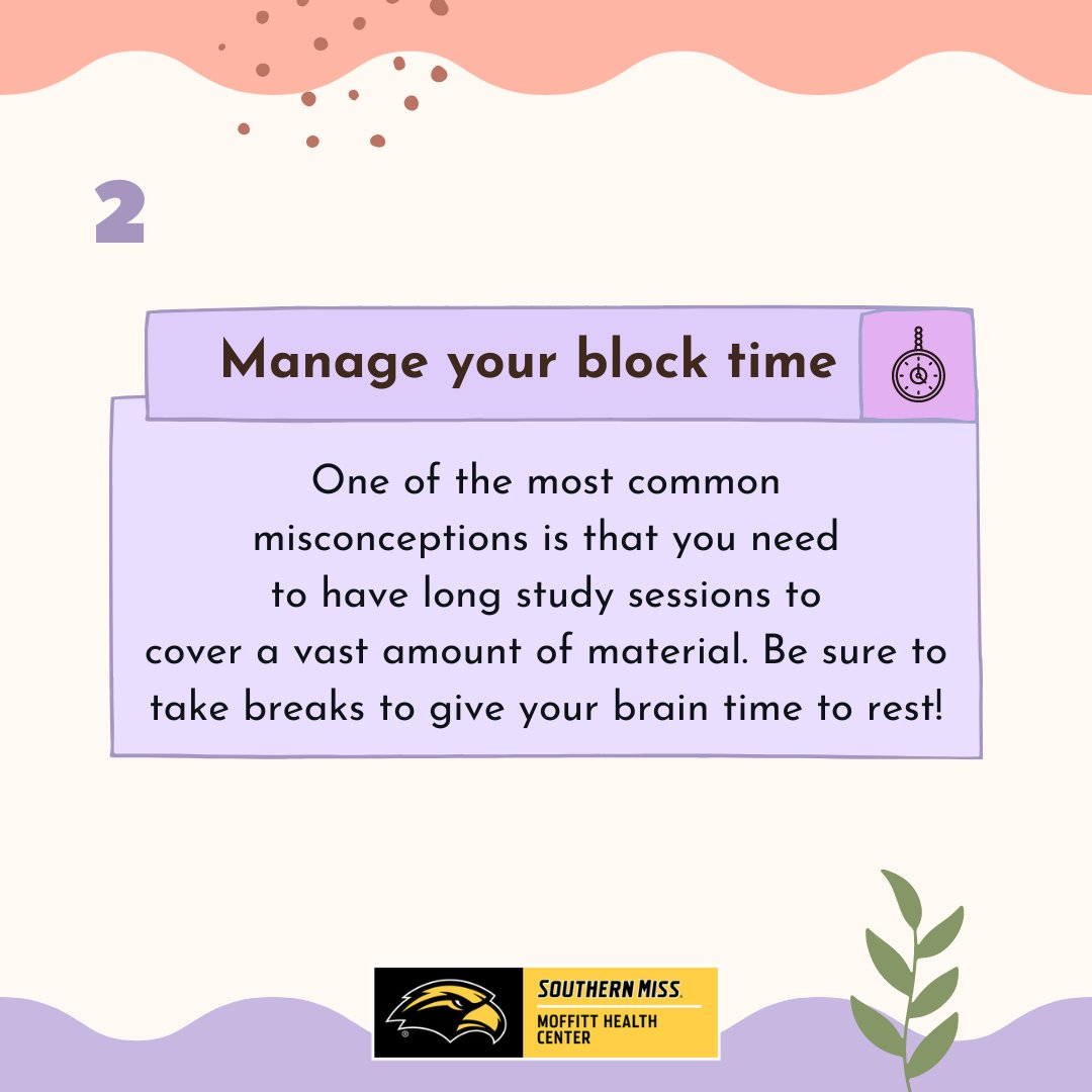 USMhealth's tweet image. 📚🎓 Starting college can be exciting and overwhelming. Check out these essential study tips to help you stay organized, manage your time, and succeed academically. Remember, every great journey begins with a solid plan! You’ve got this, Eagles! 🦅✨ #CollegeStudyTips