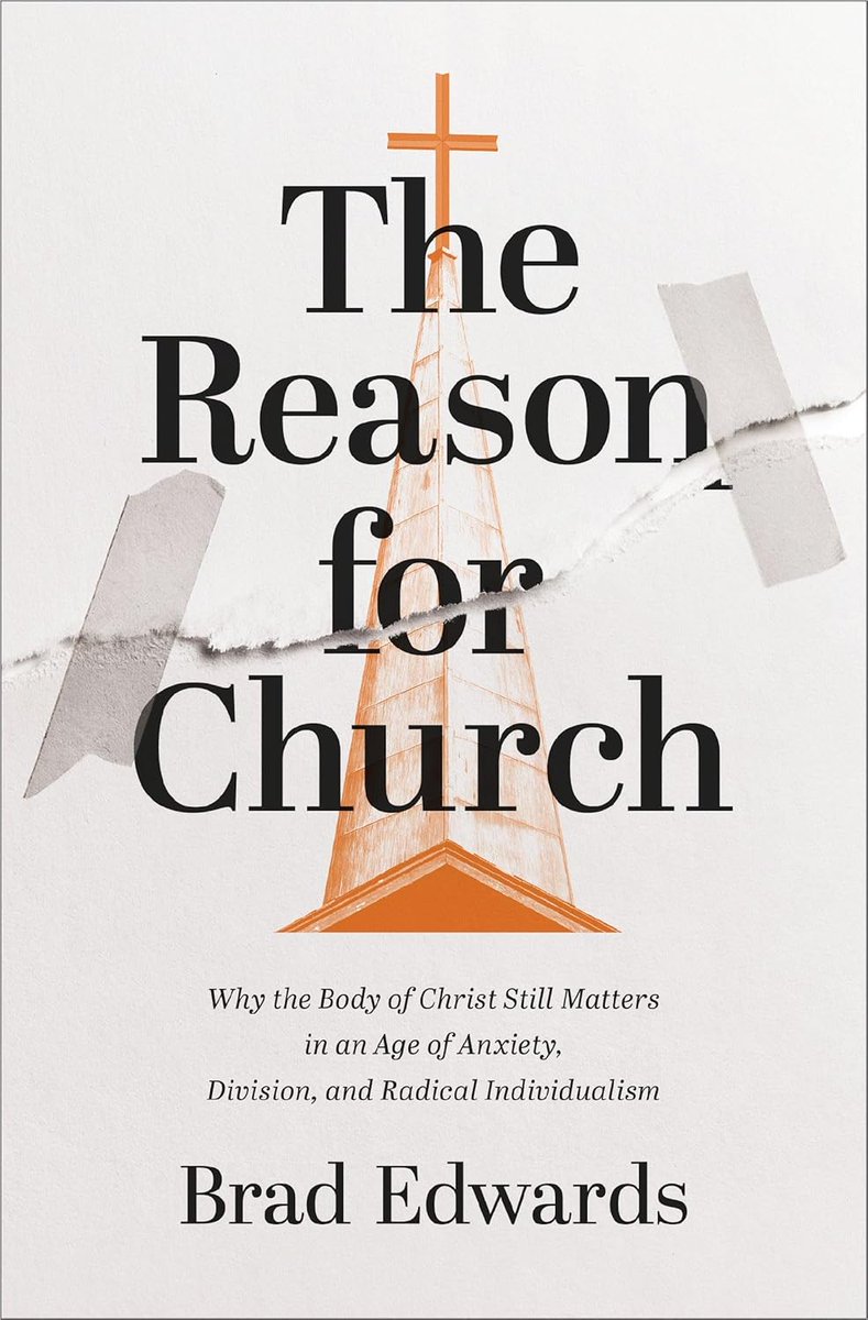 cbradedwards's tweet image. 🚨 Big News! (you can tell by the "🚨")
It feels really surreal to be typing this but... I wrote a book.
The Reason for Church: Why the Body of Christ Still Matters in an Age of Anxiety, Division, and Radical Individualism will be released on April 22 from @ZReflective! 1/4 🧵