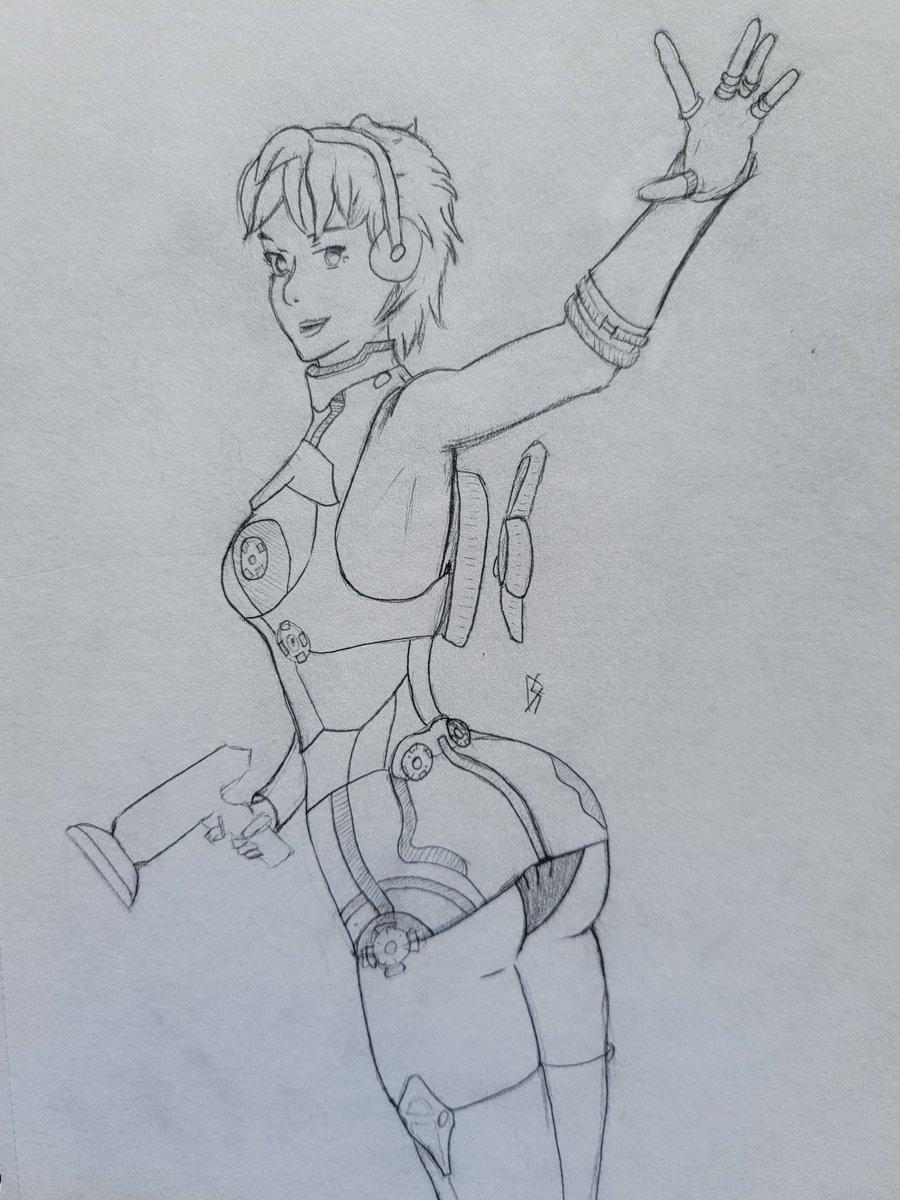 AltredPrototype's tweet image. A Luna #firstdecendant sketch