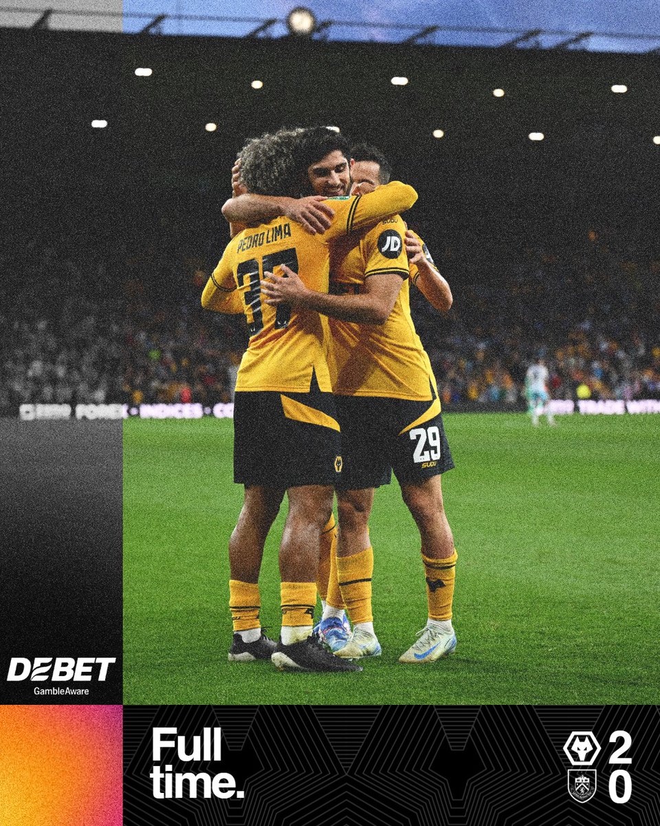 Wolves's tweet photo. Into round three of the @Carabao_Cup. 

🐺⏱️ https://t.co/ZXXdXBi9kq