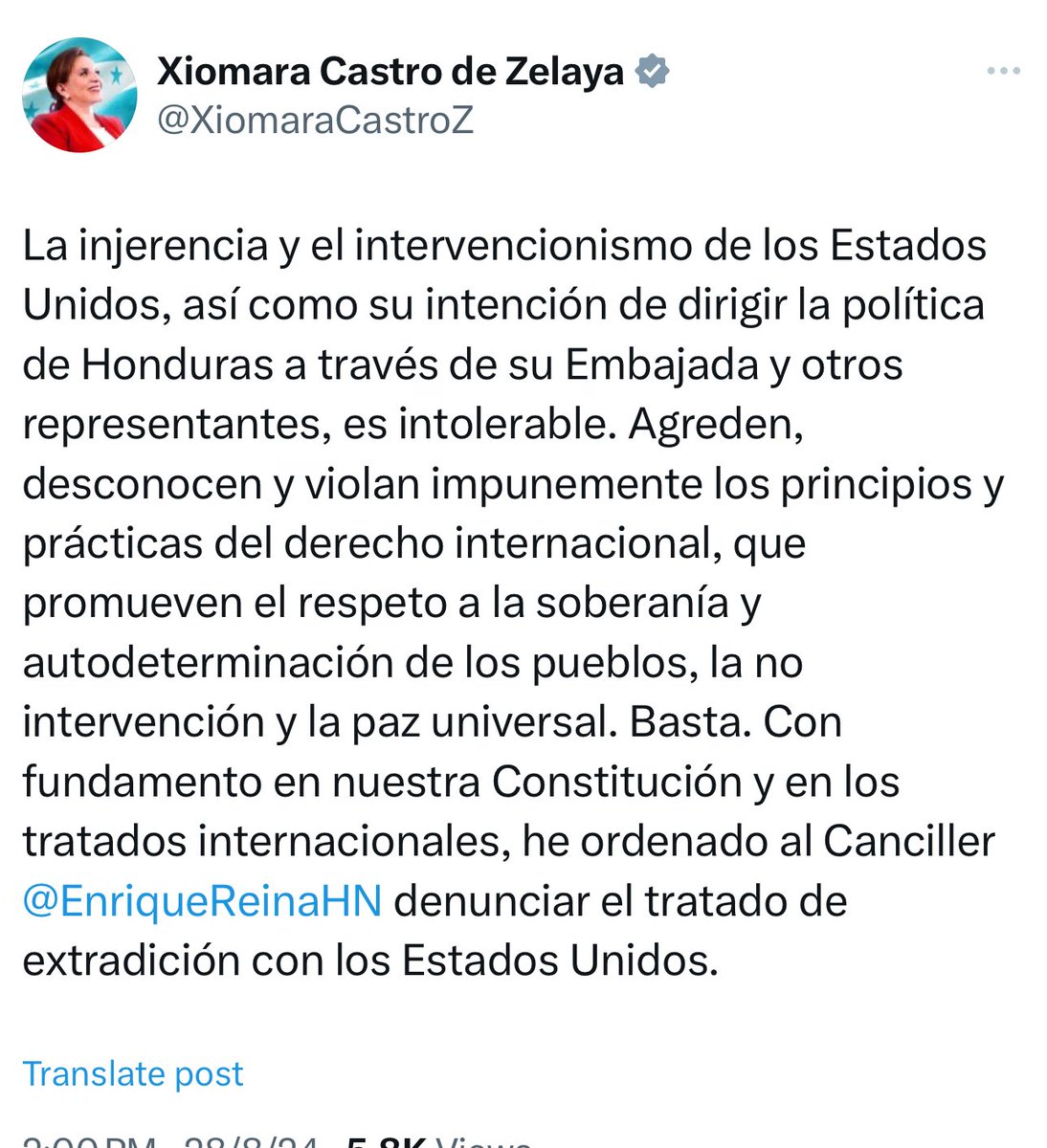 RashidMG3's tweet photo. Xiomara manda a eliminar la extradición!
Eso es lo que querían! QUE ASCO! 
Esto es grave! 
Así terminan de blindar a sus familiares que pronto serían extraditados! https://t.co/oSxXDjUfW2