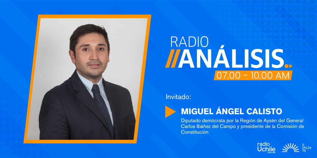 HOY en #RadioAnálisis, el diputado demócrata por la Región de Aysén del General Carlos Ibáñez del Campo y presidente de la Comisión de Constitución, <a href="/MiguelCalisto/">Miguel Angel Calisto</a>, aborda la discusión sobre el séptimo retiro de fondos de las AFP.

📻 102.5 FM
💻 radio.uchile.cl