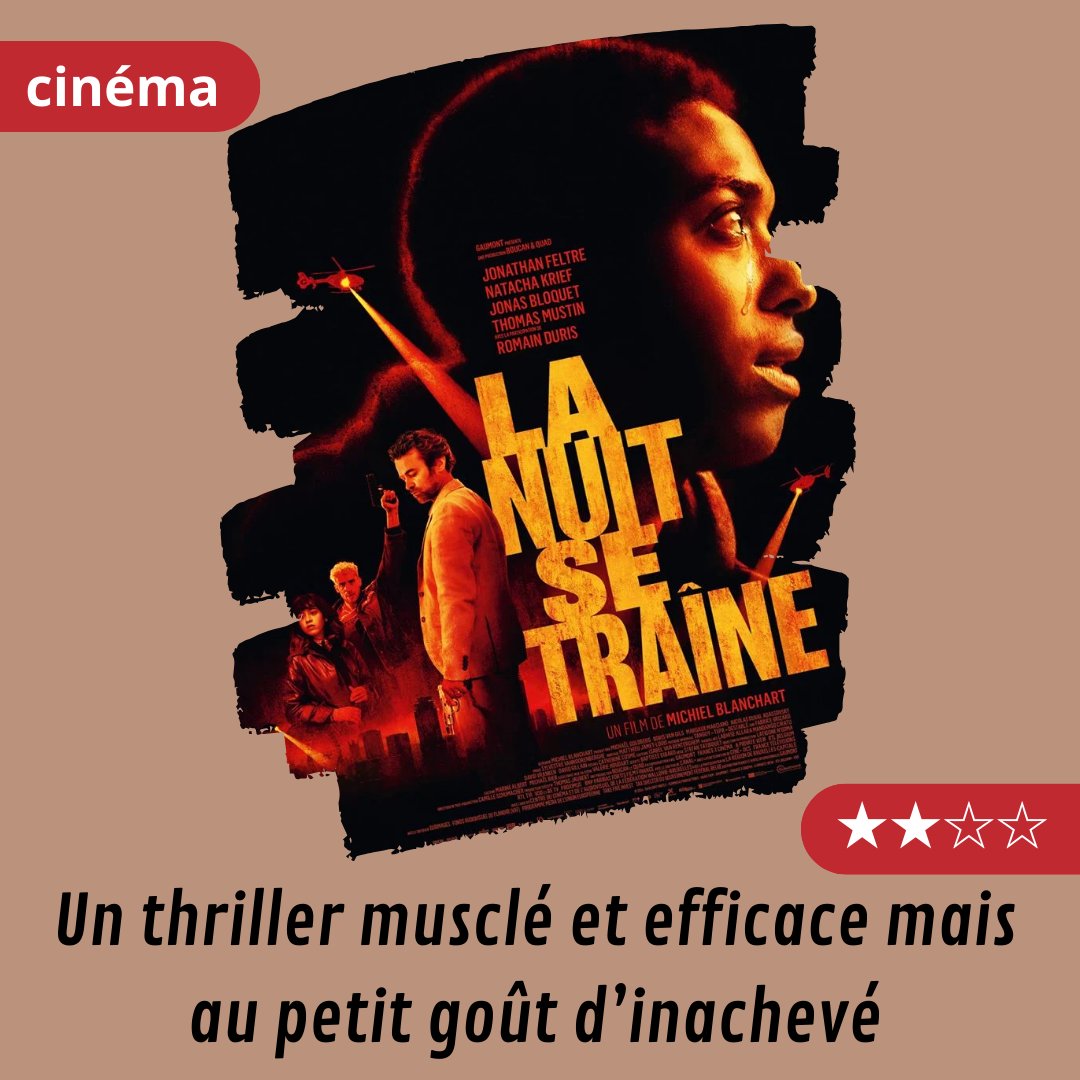 La nuit se traîne : un thriller musclé et efficace mais au petit goût d’inachevé

Ma #critique sur mon blog. #cinema 
#LaNuitSeTraine 
cinemadevincent.blogspot.com/2024/08/la-nui…