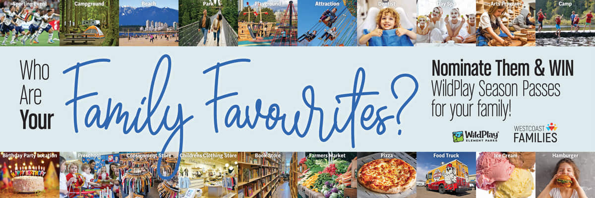 Nominate your family's favourites and WIN! ow.ly/6i7B50T99Mn