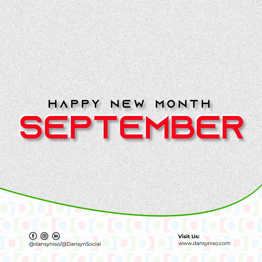DansynSocial's tweet image. 𝐇𝐀𝐏𝐏𝐘 𝐍𝐄𝐖 𝐌𝐎𝐍𝐓𝐇
Every new month is a chance to start over. Let&apos;s make this one unforgettable.
#dansyniso
#september
#bolgaimpact