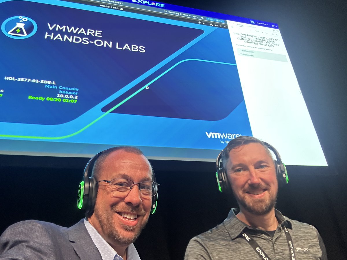 VeloCloud_'s tweet image. Join us in a few minutes to learn about how to leverage #gitops framework to manage #edge infrastructure, VMs, and K8s at scale with VMware Edge Compute Stack!
📍Level 2, Hall C, Hands-on Labs, Workshop 3