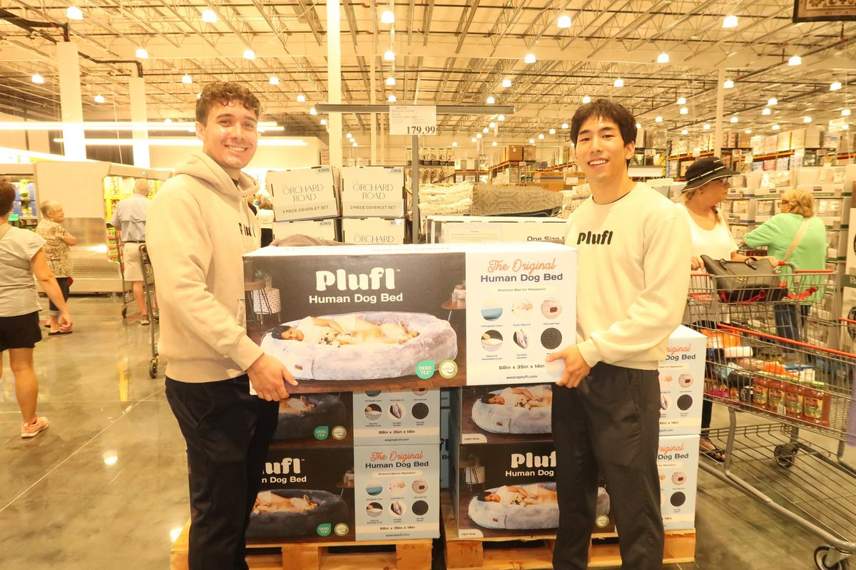 Some very exciting news … 

<a href="/weareplufl/">Plufl</a> has made it to Costco! 

No better feeling than seeing your product on the shelves after working on it for over 3 years