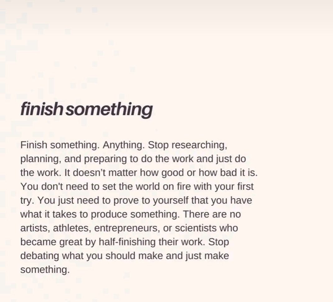 to anyone out there with an idea