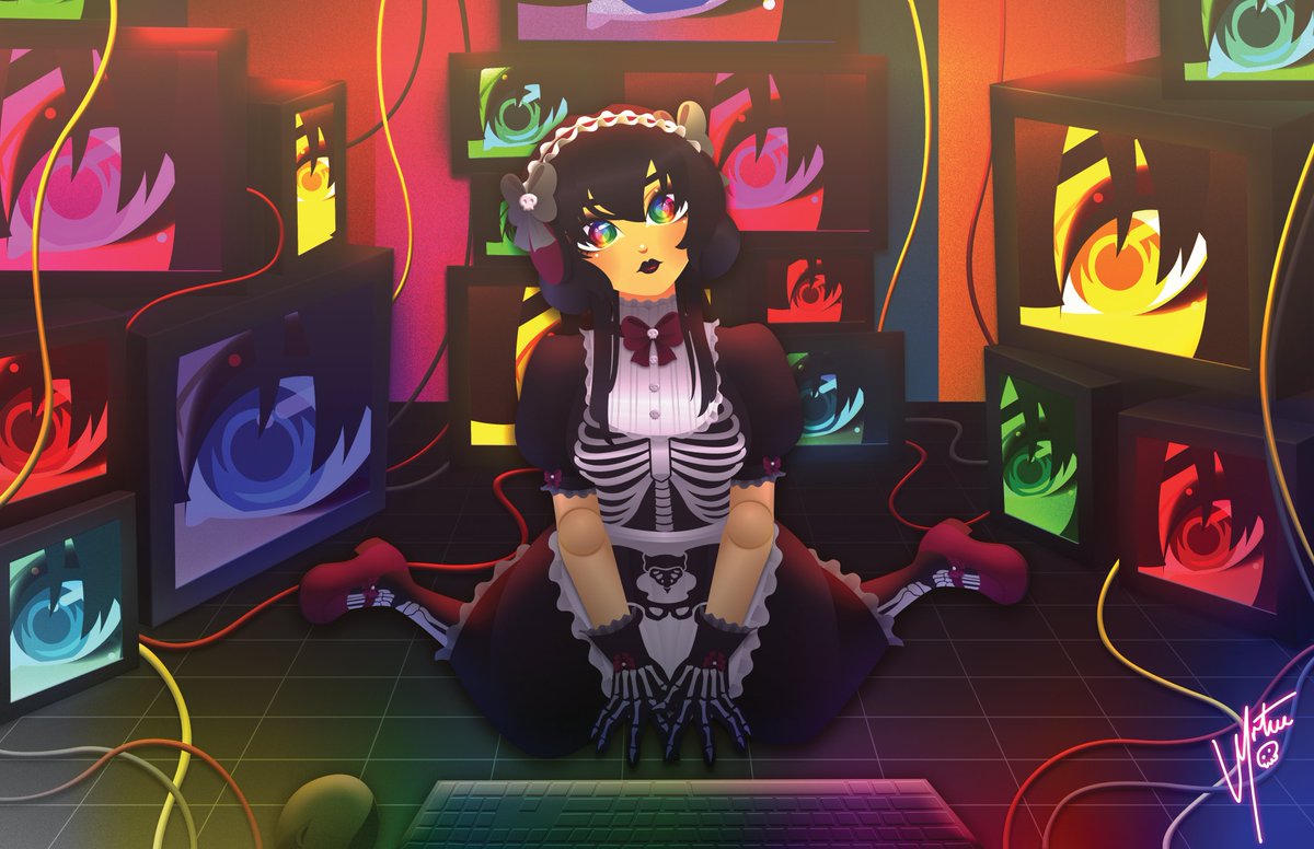 Remember the contest back in April? I finally completed the prizes for our winners: @PeachySeraphim and
<a href="/SilynSounds/">Silyn</a>!

Congratulations on winning your respective categories! Thank you to everyone who also participated in the contest! ❤️💛💚🩵💙🩷