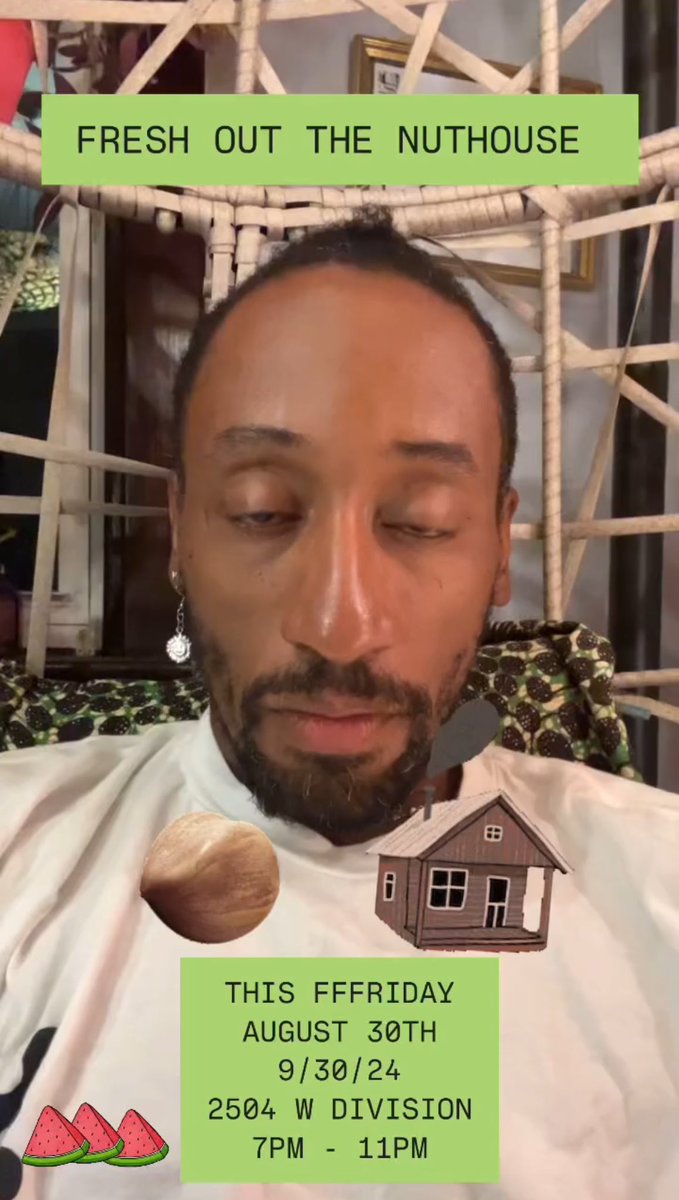 F R E S H O U T T H E N U T H O U S E 

🥜🥜🥜🌰🏠🌰🥜🥜🥜

THIS FFFRIDAY

AUGUST 30TH 

9/30/24 7PM - 11PM

BYOB BYOS BYOF BYO___________________________________________________________________________________________________________________________________

FFFREEE NUTS !!! 🥜