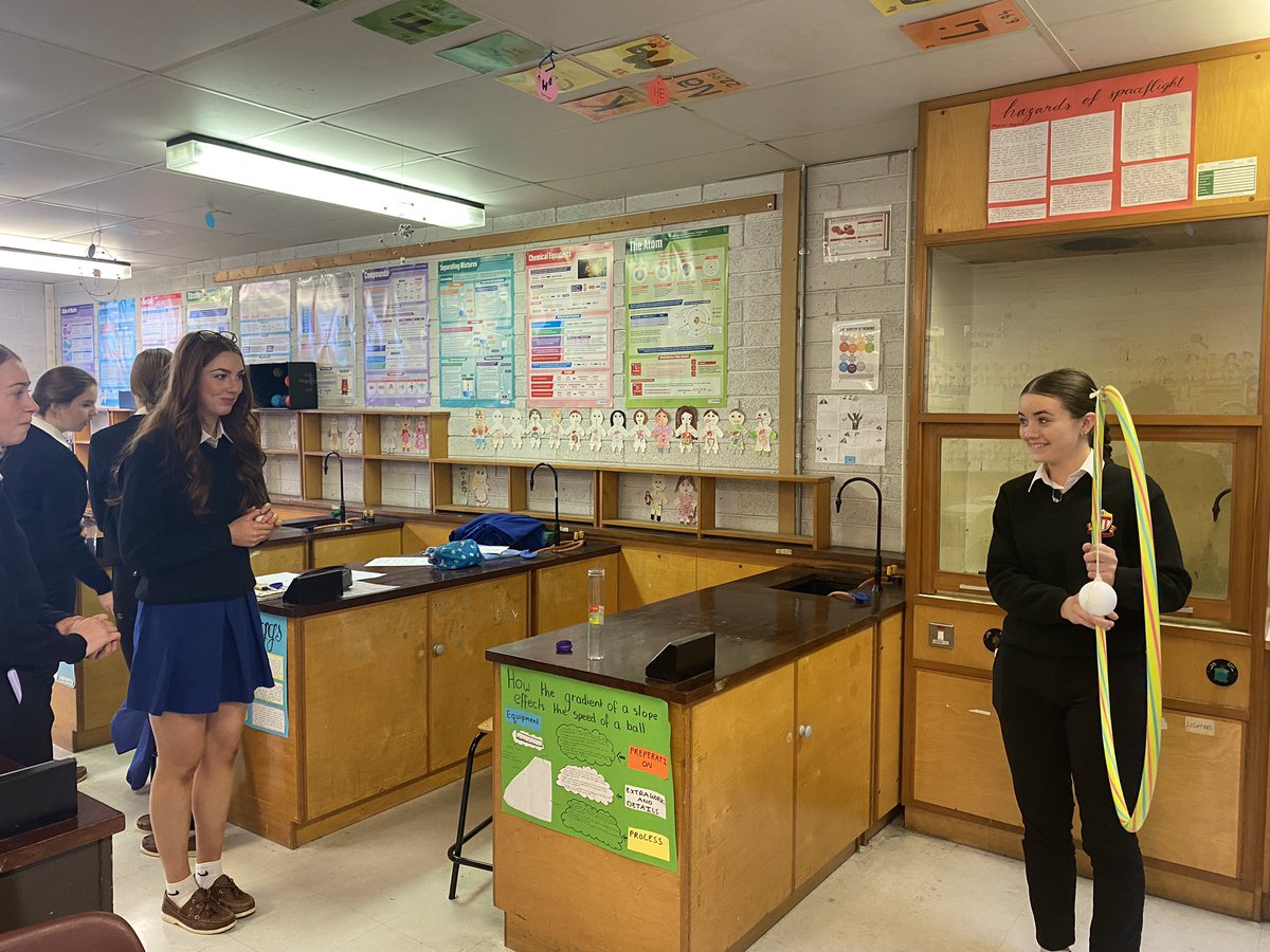 StMarysNenagh's tweet photo. Great start to our fifth-year chemistry class today, diving into Rutherford’s gold foil experiment! 🧪✨#ChemistryClass #ScienceInAction #RutherfordExperiment https://t.co/T8XSJpbB2c
