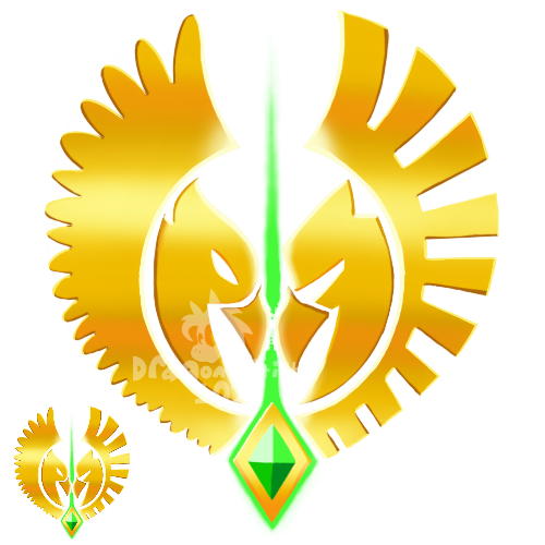 DragonArtist102's tweet photo. Lately I've been taking a break from art admittedly while trying to adjust to all of this change happening in my life. Me and my fiancé have been playing Warframe and he needed an emblem for our clan. This is the final design I came up with. It was pretty neat to work on🩵 https://t.co/gZk6faDSJN