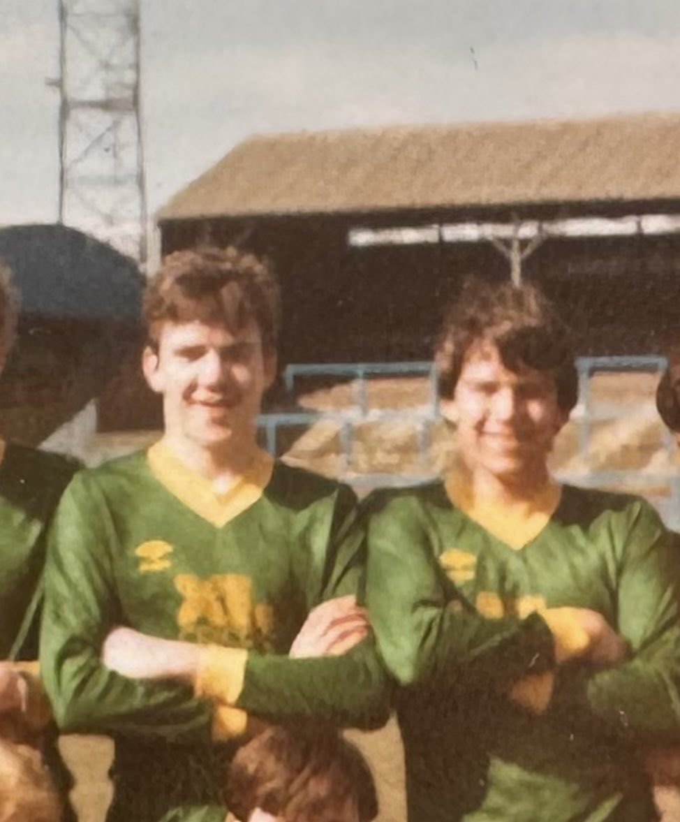 Funny old world…40+ years ago Harold Sandells &amp; I played together for Deepdale Juniors, <a href="/PrestonCityTeam/">Preston Schools' FA</a> &amp; <a href="/pnefc/">Preston North End FC</a> youth &amp; reserve teams…fast forward to today &amp; we are both watching our sons represent <a href="/pnefc/">Preston North End FC</a> CC…Great memories 👏👏