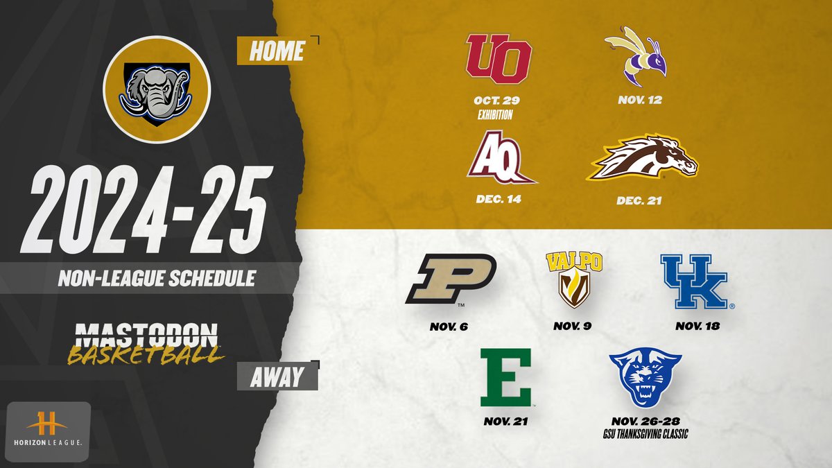 Purdue Fort Wayne WBB (@mastodonwbb) on Twitter photo Mark your calendars! It is almost hoops season!
The full slate: gomastodons.com/sports/womens-…
#FeelTheRumble #HLWBB Mark your calendars! It is almost hoops season!
The full slate: gomastodons.com/sports/womens-…
#FeelTheRumble #HLWBB