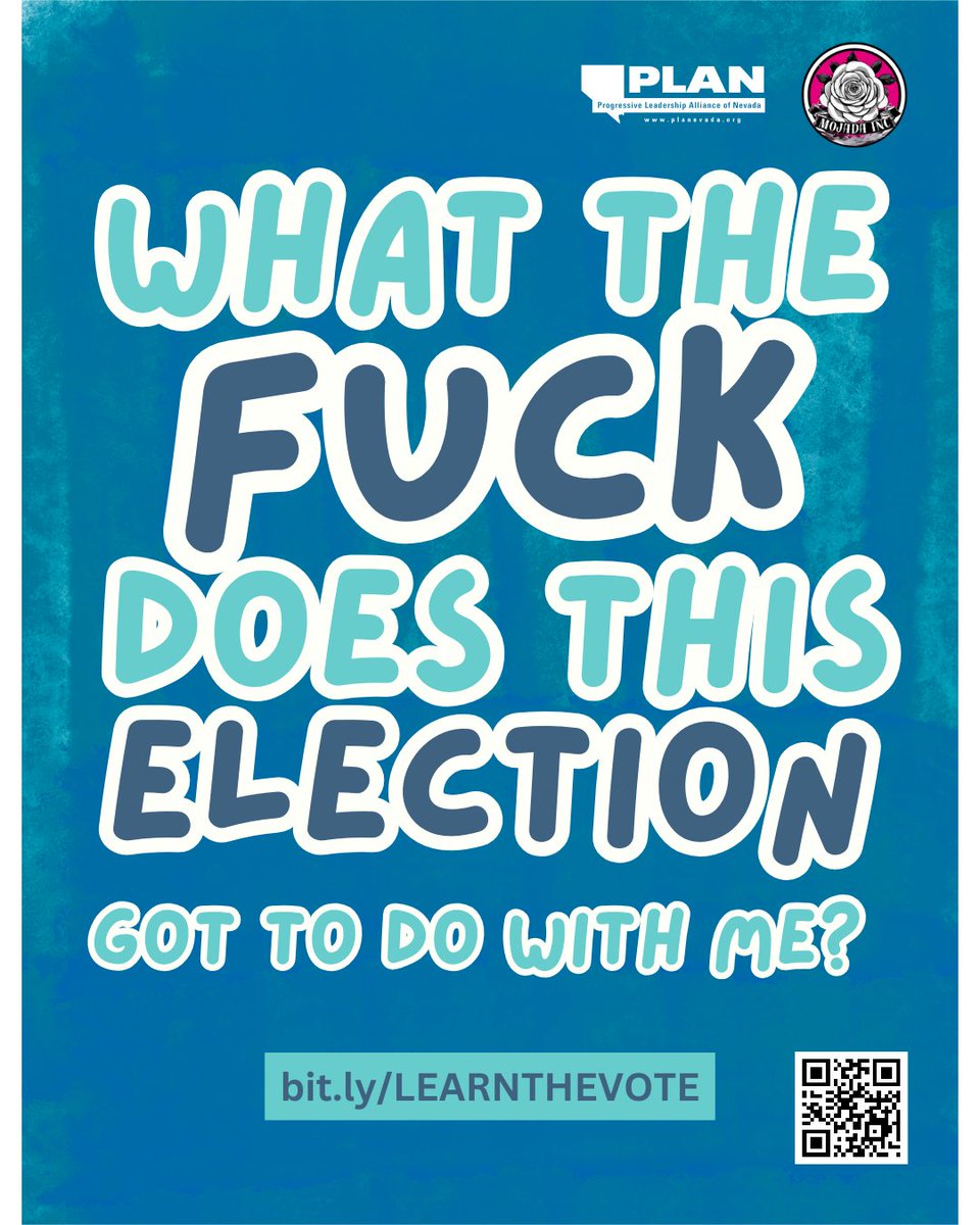 PLANevada's tweet photo. Are politics not your strong suit? 🤔💭 Don't let that discourage you from participating in the elections! We have partnered with Mojada Inc to deliver a comprehensive guide on what it ALL means and why your vote is so important! Read all about it here: https://t.co/4S8dKpoZ9w https://t.co/GimbZLZnGg