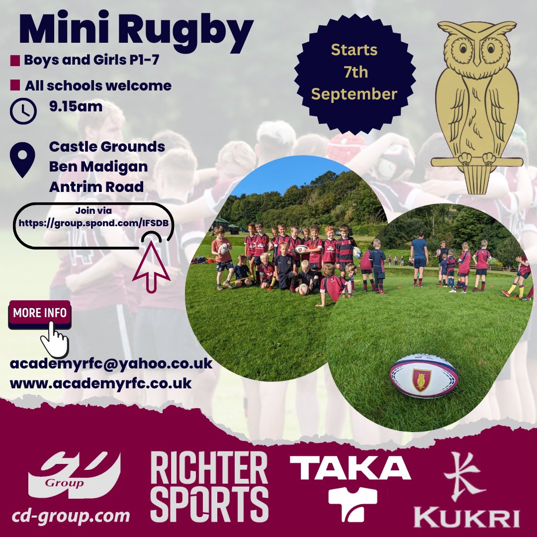 Academy Rugby Football Club tweet media