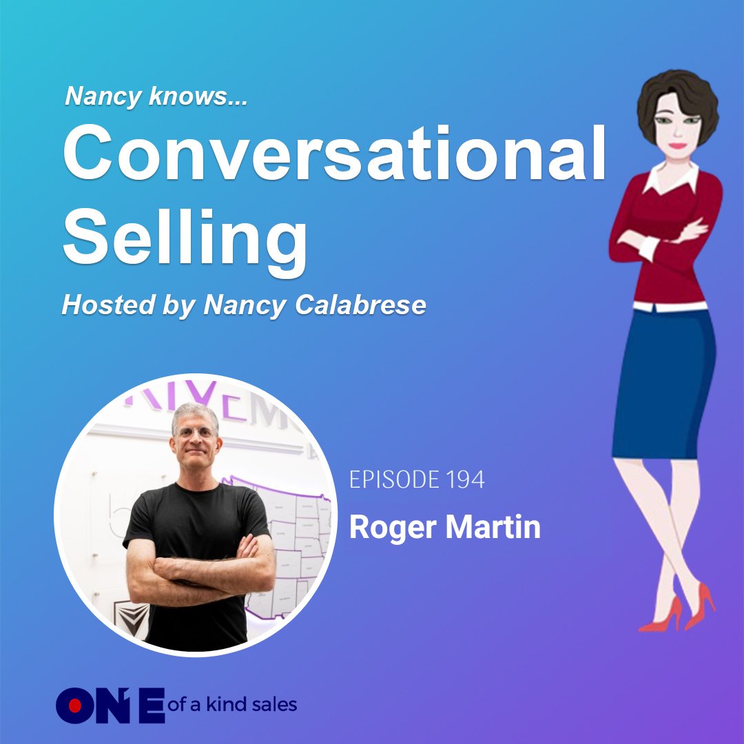 On The #ConversationalSelling Podcast, we chat with <a href="/RogerMartin/">Roger Martin</a>, CEO &amp; entrepreneur, about the power of high-impact communication, ethical persuasion vs. manipulation, storytelling in sales, and building trust over being liked. oneofakindsales.com/roger-martin-t…